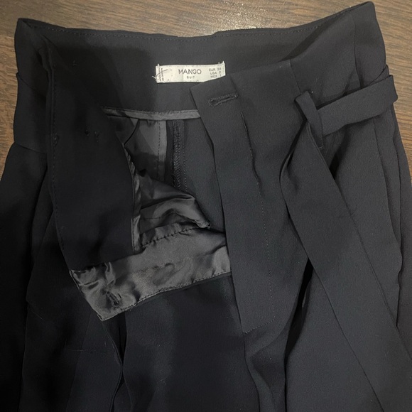 Mango pleated paperwork trousers size 34/US 2 - Picture 1 of 3